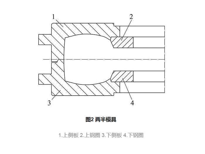 载重轮胎模具的结构图