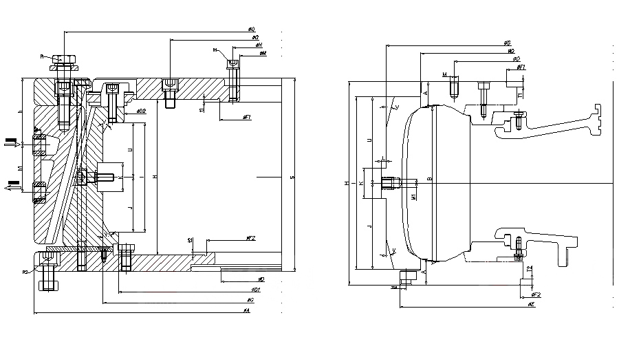 <a href='/product/zzltmj.html'>载重轮胎模具</a>结构